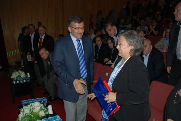 Başkan Rektör İzmirlioğlu ile 