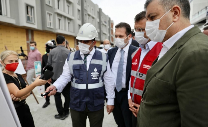 İmamğolu :  Yağmurun Altında Haramidere' de İncelemelerde Bulundu.