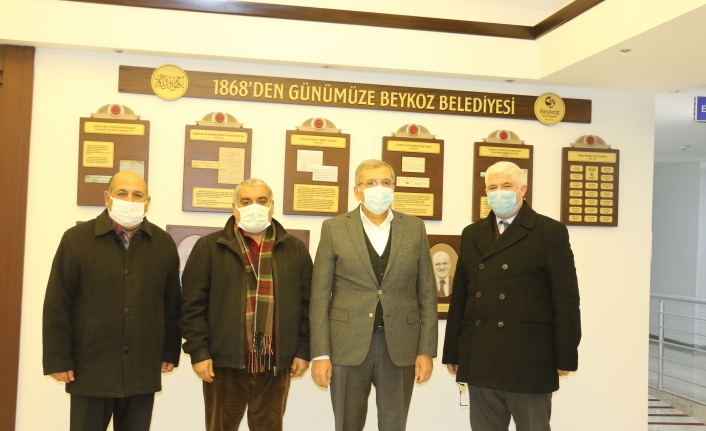 Zeytinburnu Malatyalılar Derneği’nden Başkan Aydın’a Taziye Ziyareti