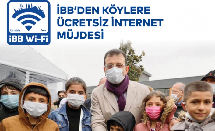 İBB’den Köylere Ücretsiz İnternet Hizmeti