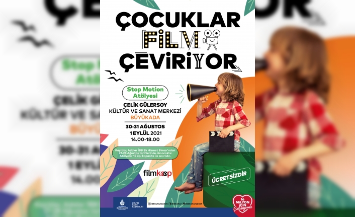 Adalarda“Açık Havada Sinema” Başlıyor