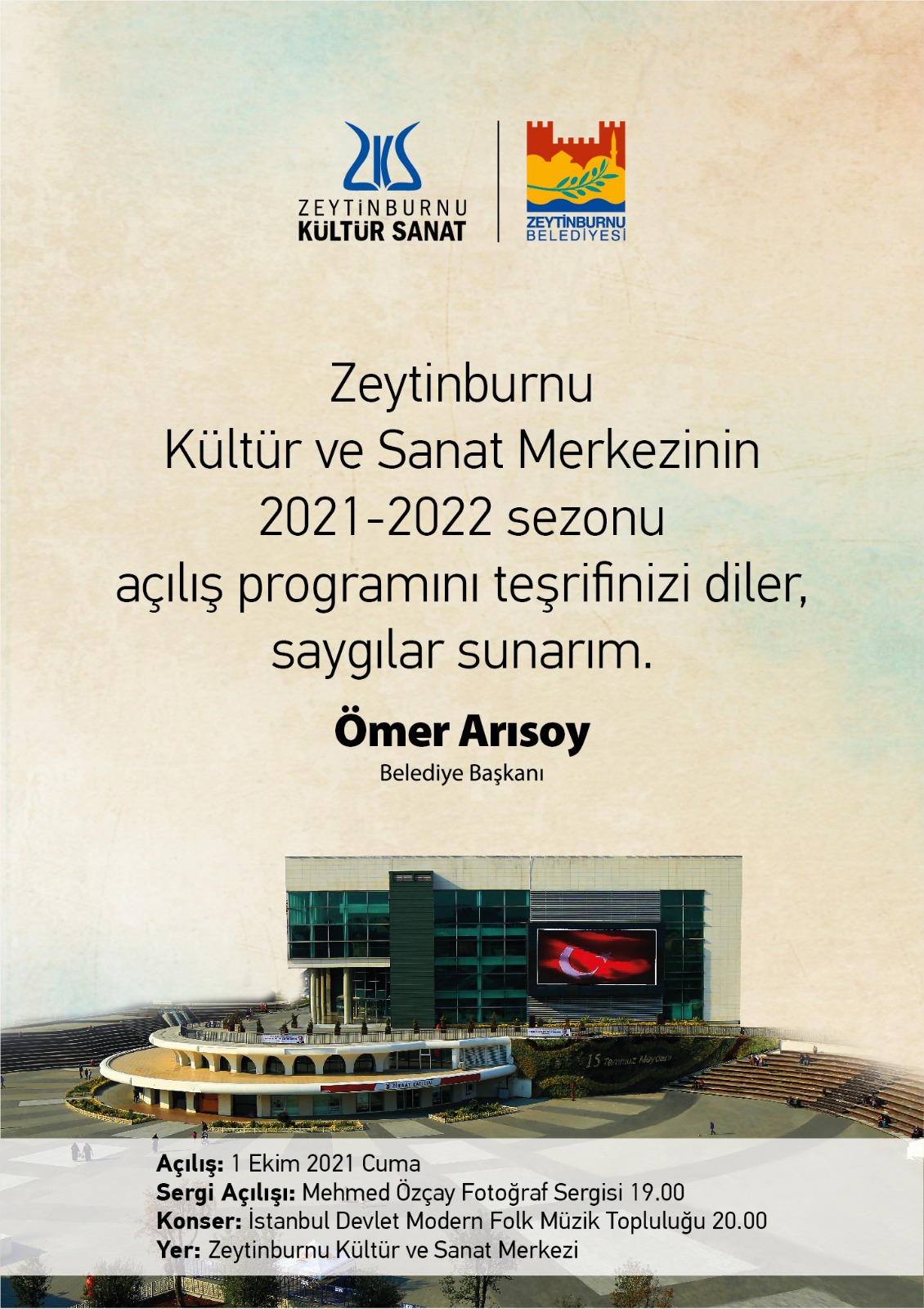 Zeytinburnu Kültür Ve Sanat Merkezinde Yeni Sezon Açılışı 