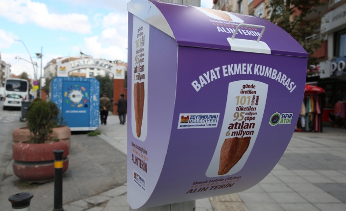 13 bin 600 Kilogram Bayat Ekmek Hayvanlar İçin Yeme Dönüştü