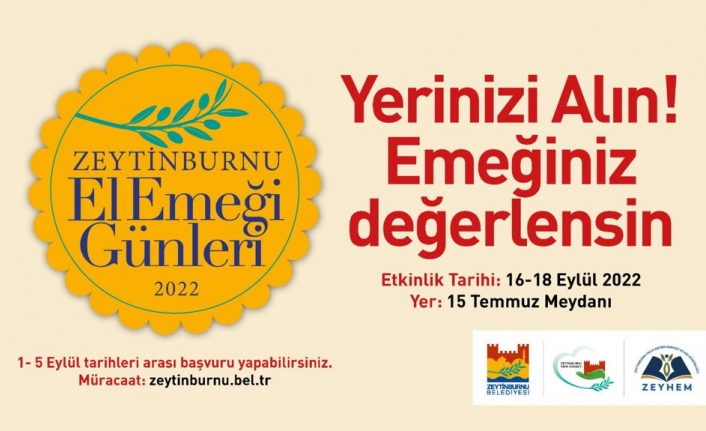 Zeytinburnu El Emeği Günleri’ İçin Kayıtlar Başladı