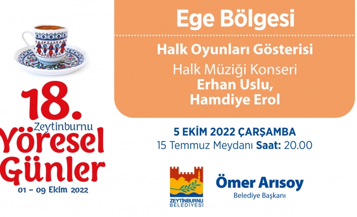 ‘Yöresel Günler’de Ege Bölgesi…