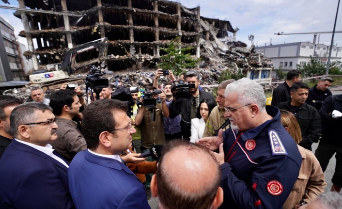 İmamoğlu Günlerce Süren Yangın Bölgesinde İncelemelerde Bulundu