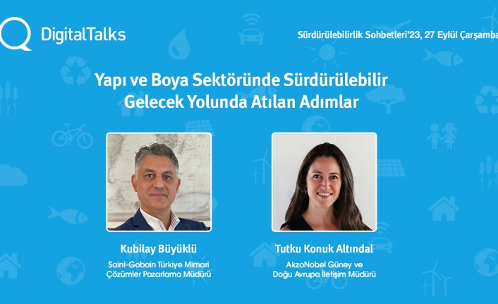 Saint-Gobain Türkiye "digital Talks Sürdürülebilirlik Sohbetleri 2023"e Elmas Sponsor Oldu