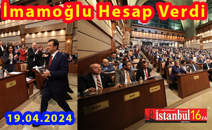 Ekrem  Başkan 5 Yılın Hesabını Halk' a Ve Meclise Verdi