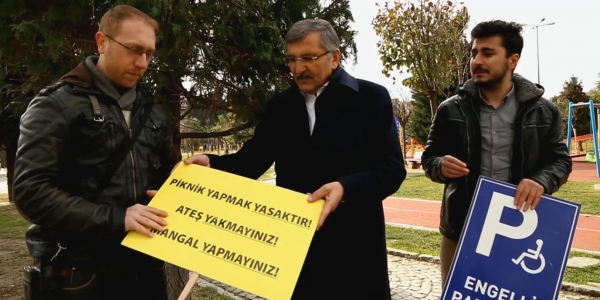 Başkan Murat Aydın Kamera Karşısına Geçti