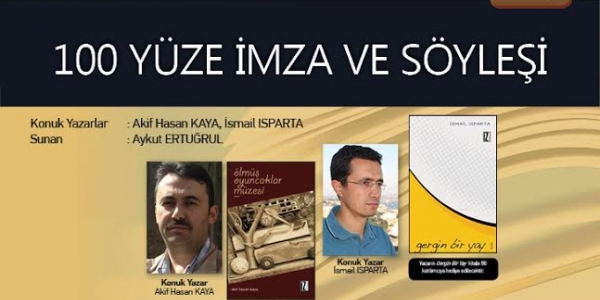 Bir söyleşiyle iki kitap