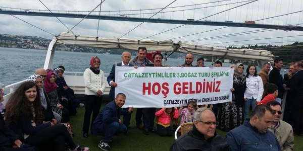 Çatalzeytinliler, engellileri için  boğaz turu düzenledi!..