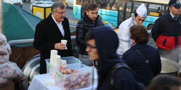 Çay ve Çorba başkandan 