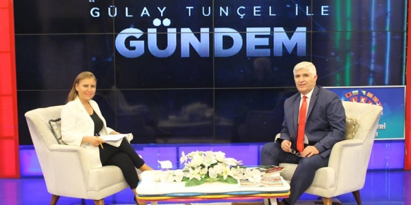 Çetiner,Gülay Tunçel ile Gündem'in Konuğu oldu 