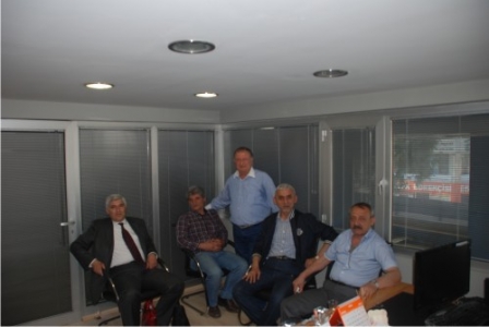 Dostları Salih Zeki Durmuşoğlu'nu ziyaret etti 