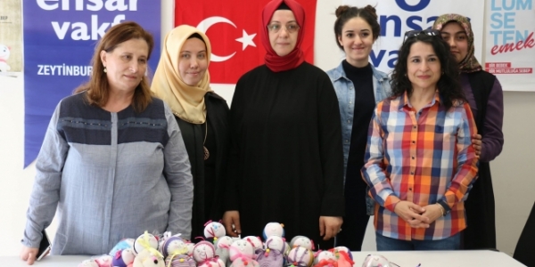 Ensar Vakfı Zeytinburnu Şubesi Suriyeli Çocukları Unutmadı