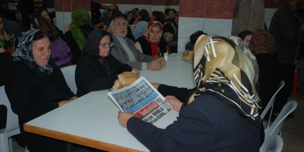 Erikli Baba Cemevinde Muharrem iftarı 