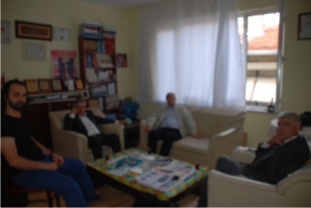 Fazlıoğlu ve Terzi Gazetemizi ziyaret etti