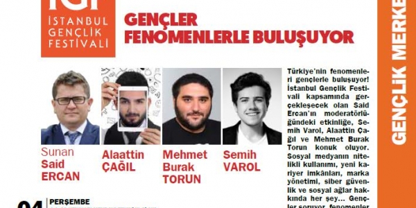 İstanbul Gençlik Festivali Başlıyor