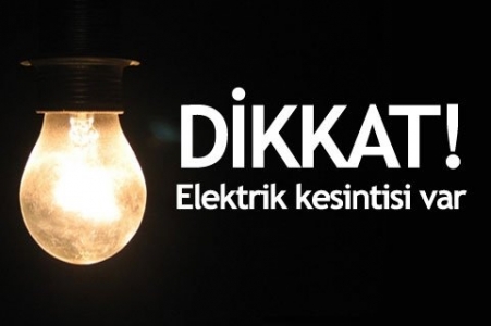  İstanbul'da Elektrik Kesintisi