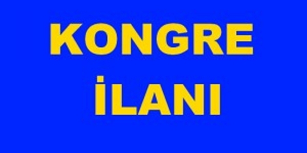 KONGRE İLANI 