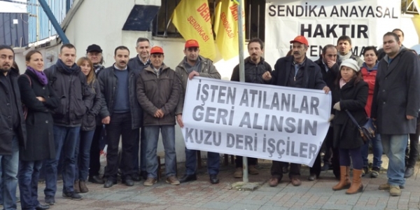 Kuzu Deride  bir sendikalı işçi daha işten atıldı 