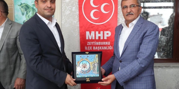 Murat Aydın’dan MHP’ye ziyaret 