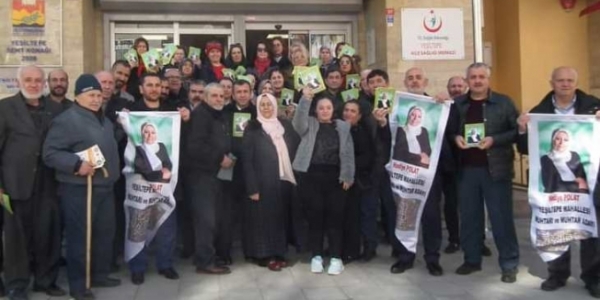 Nadiye Polat'a Yeşiltepe mahalle halkı ve esnaftan büyük destek