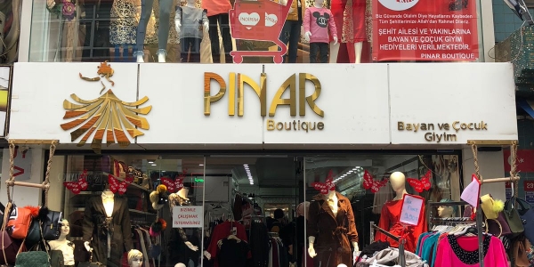 Pınar Butik'ten Şehit Yakınlarına Jest 