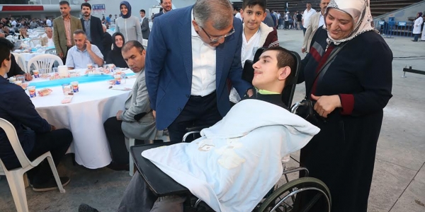 Şehit, Gazi ve Engelli Aileleri İftar Sofrasında Buluştu