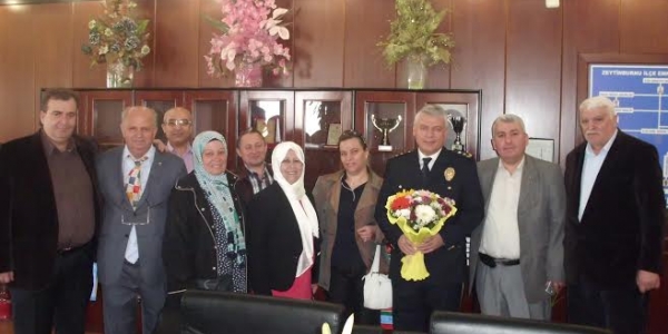 Sevgi Grubundan Emniyet Müdürü Tapkan’a “Polis Bayramı“ Ziyareti
