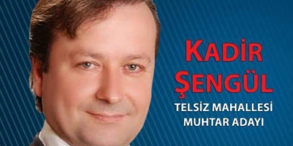 Siyasi Parti Gibi Çalışan Muhtar Adayı 