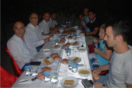 Yağlıdereliler iftarda bir araya geldi