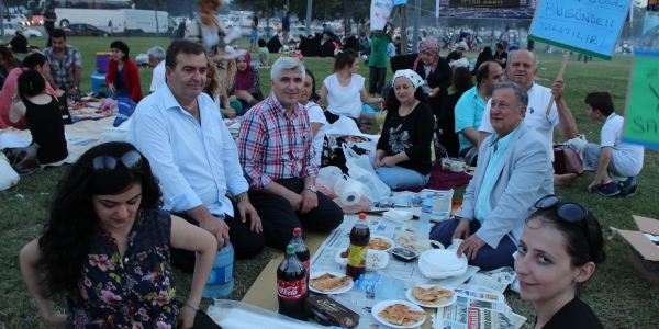 Yeşil Kazlıçeşme için iftarda bir araya geldiler