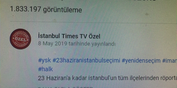 YOUTUBE'DA  #TREND VİDEOLARDA 1NUMARA 'DAYIZ