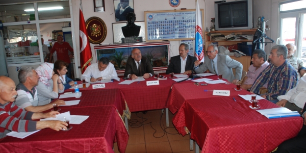 Zeytinburnu Balıkçıları Mali kongresini yaptı 