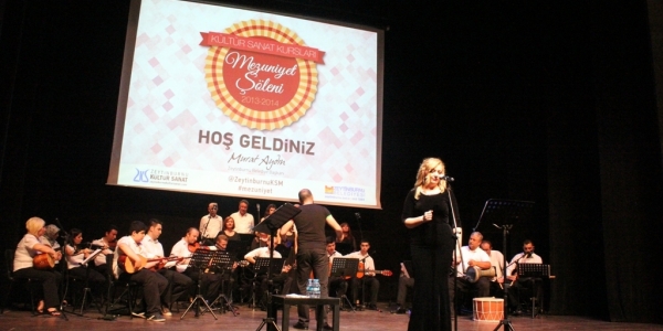 Zeytinburnu Kültür Sanat Kursları bu yıl 800 kişiyi mezun etti