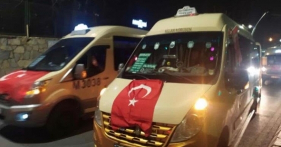 Zeytinburnu Minibüscüler Derneği İdlib Şehitlerini Rahmetle Yad Etti
