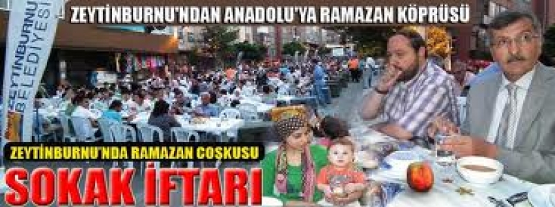 Zeytinburnu'ndan Anadolu'ya Ramazan Köprüsü