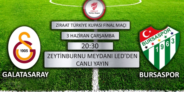 Ziraat Türkiye Kupası’nda Şampiyonluk Heyecanı LED TV’de