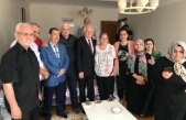 MHP İstanbul Milletvekili ve TBMM Grup Başkan Vekili Celal Adan Şahit Babasını Ziyaret Etti