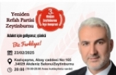 Yeniden Refah Zeytinburnu Kongreye Gidiyor