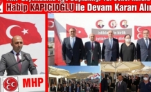 MHP'li Delegeler Yeniden Kapıcıoğlu Dedi
