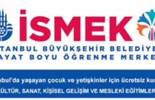 İSMEK’te Yüz Yüze Eğitim Kayıtları 11 Kasım'da...