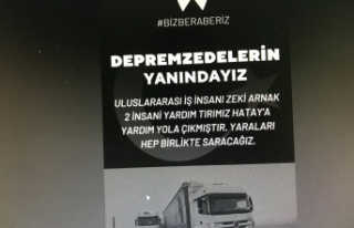 İş İnsanı Zeki Arnak ve Oğlu Berk Depremzedelerin...