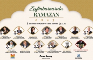Zeytinburnu Kültür Sanat’ta Ramazan Etkinlikleri...