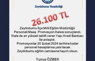 Zeytinburnu İlçe Milli Eğitim Müdürlüğü Personeli'ne...