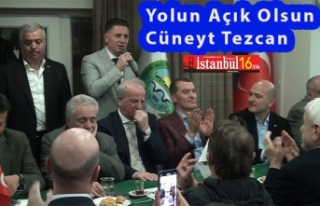 Cüneyt Tezcan Ve Rumeli Camiasından Arısoy Ve Soylu’ya...