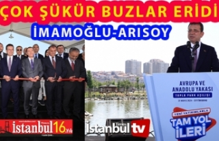 İmamoğlu Ve Arısoy Halkın Faydası İçin Barıştı