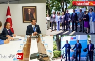 İmamoğlu,TBB Başkanı Sıfatı İle Ankara'da...