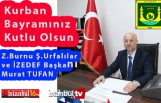 İZEDEF Başkanı Murat Tufan'dan Kutlama Mesajı
